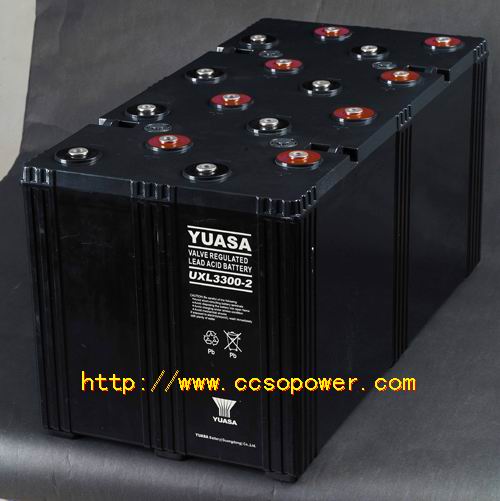 汤浅蓄电池批发UXL3300-2,2V3300AH